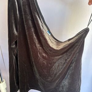 Old Navy Black Velvet top